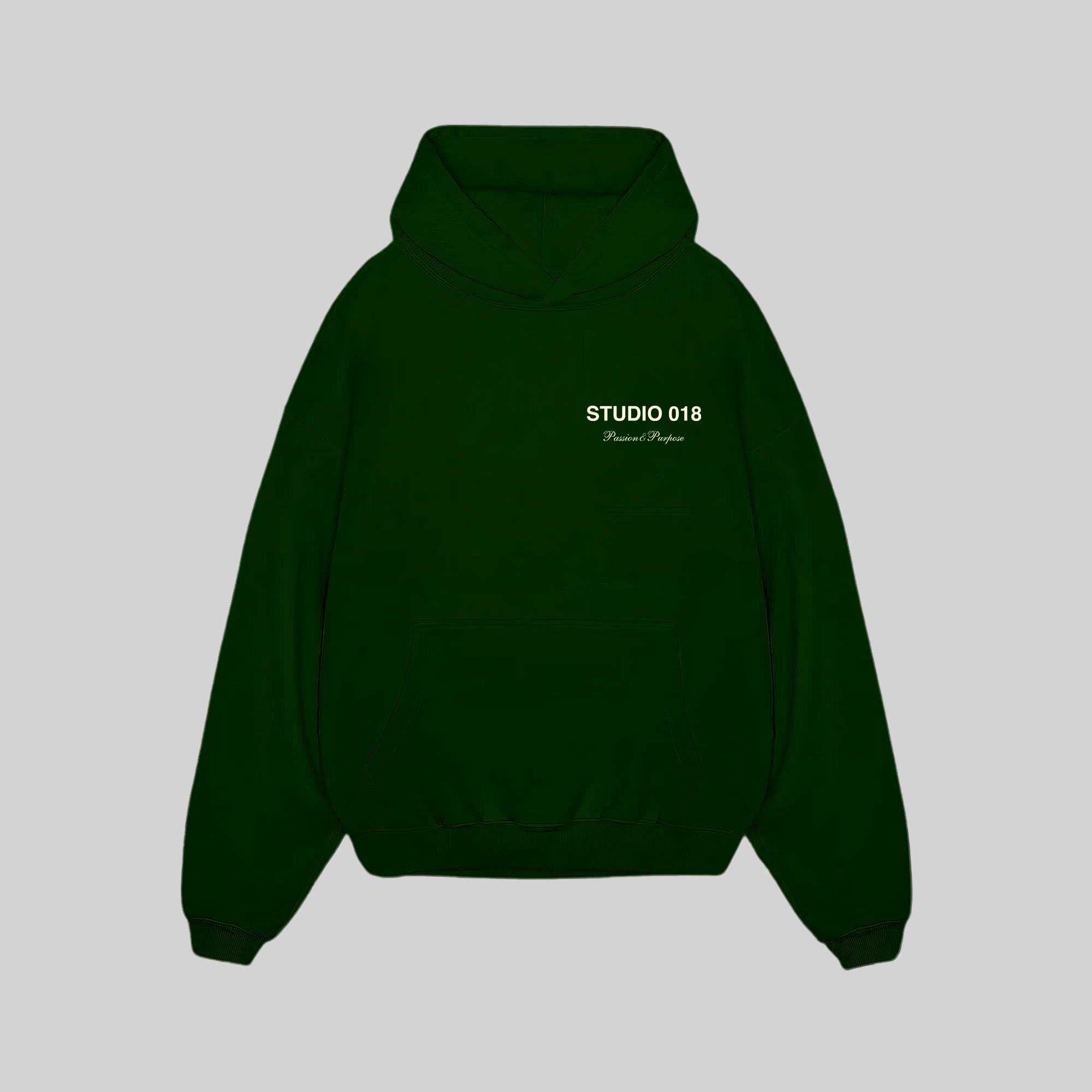 Studio 018 Hoodie Green